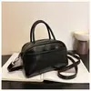 2025 Nuevo Bolso de Moda para Mujer Estilo Coreano de Gama Alta Retro Bolso Boston Bolso de Mano Ligero Cruzado Bolso de Hombro Único Moderno