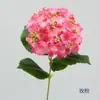 Flores artificiais de seda para casamentos, arranjos florais para locais de casamento, caixas de flores, arranjos florais com hastes únicas de hortênsia e buganvília, mais vendidos em todo o mundo