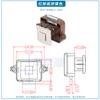 Cerradura de Botón RV Ambulancia Caravana Barco Cajón Cerradura de Botón Especial Puerta de Armario Puerta de Mueble Cerradura de Puerta