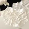 Pantaletas de Encaje Estilo Japonés para Niña Puro Deseo Modal Dulces Cómodas Transpirables Cintura Media Sin Costuras Tipo Triángulo para Mujer
