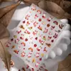 Adesivos de Unha Folha de Bordo Raposa Popular Outono Transfronteiriços Cyansea DIY Adesivo para Traseira de Capa de Celular Adesivos de Unha