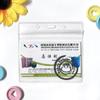 Portatarjetas sellado de PVC transparente Impermeable Versión horizontal Autosellable Portatarjetas de estudiante con orificio para colgar Suave Portatarjetas de identificación para el trabajo