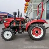 Tractor de 30 Caballos de Fuerza, Máquina Multifunción Integrada para Arado Rotatorio, Excavación de Zanjas y Fertilización, Tracción en las Cuatro Ruedas