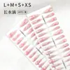 Nuevas Uñas Portátiles Estilo Chino, Uñas Pre-Hechas, Productos Semi-Terminados, Estilo Ins Francés Nacional, Parches de Uñas Removibles, Piezas de Uñas Postizas