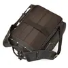 Mochila Masculina, Mochila de Couro Crazy Horse, Bolsa Escolar de Couro Bovino, Mochila de Grande Capacidade, Bolsa de Viagem, Bolsa de Ombro Masculina para Negócios