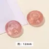 Colgante de paz de piedra natural, finamente tallado, regalo para el Festival Qixi, colgante de paz de ágata de cristal, accesorios para joyería DIY