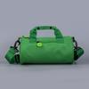 Bolsa Cilíndrica Viagem Bolsa Fitness Masculina Tecido Oxford Texturizado Bolsa de Bagagem Portátil Viagem Bolsa Transversal Leve Bolsa Esportiva