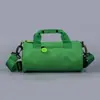 Bolsa Cilíndrica Estilo Novo Transfronteiriça, Bolsa Esportiva Casual para Yoga Dança, Bolsa de Mão para o Dia a Dia, Bolsa de Ombro Transversal Fashion e Versátil