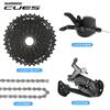 Kit de transmissão Jubilee SHIMANO CUES U4000 para mountain bike, 1*9 velocidades/2*9 velocidades