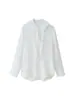 Para Cross-Border 2025 Nova Roupa de Verão Estilo Europeu e Americano Feminino High-End Casual Cinco Cores Plissado Decote V Chiffon Blusa