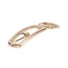 Diámetro interior 10 mm hebilla japonesa irregular fabricantes en stock ropa hebilla para zapatos hebilla de aguja accesorios para equipaje flor para zapatos negro antiguo