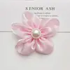 Malha Pérola Coreana Flor de Cinco Pétalas Bordada à Mão Flor de Pérola Acessórios DIY Acessórios para Headwear Bolsas Sapatos Meias Acessórios de Vestuário