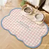 Alfombrilla para mascotas, estilo tierra de diatomeas, alfombrilla para alimentar perros, alfombrilla impermeable y antideslizante, alfombrilla para dormir perros