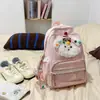 Mochila de Estilo Japonés Nueva de Alto Valor Fresca Dulce Linda de Cachorro para Estudiantes de Secundaria y Preparatoria Mochila Ligera para Salidas de Primavera