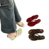 Chanclas de Cuña para Mujer, Adecuadas para Uso en Exteriores, Sandalias Rojas Elegantes de Tacón Alto para Verano 2026 para Combinar con Vestidos
