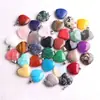 Piedra Natural Cristal Estrella de Cinco Puntas Luna Gota de Agua Ojo de Caballo Forma de Corazón Hongo Hexágono Accesorios de Joyería Colgante para Collar