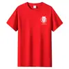 Camiseta de manga corta para hombre de algodón de fibra larga algodón casual pareja Estudiante cuello redondo media manga holgada talla grande top básico