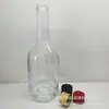 Botella de vino de hielo de 500 ml botella de vidrio roscada botella de vino blanco botella de vino tinto botella de vino espumoso botella de vino casero