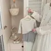 Leggings Infantis Outono Novo Estilo Estilo Coreano Chique Menina Moda Calças Longas Soltas Levemente Flare Bebê Versátil Roupa de Outono