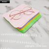 Paño de Terciopelo para Gafas, Terciopelo de Doble Cara, Fábrica Mayorista de Seda de Isla, Lente de Gafas Suave, Engrosado