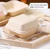 Caja de Empaque de Néctar de Álamo Versión Sólida de Celebridad de Internet, Lonchera de 4 pulgadas Estilo Mismo que Tianmoe, Caja de Empaque para Tiramisú