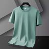 2025 Nueva Camiseta de Manga Corta de Color Sólido de Verano para Hombre Ajustada Adelgazante para Hombre y Mujer Clásica Combinable Top Interior