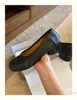 Versión de Piel de Oveja Estilo Coreano Simple de Punta Dividida Bajos Zapatos Mary Jane de Pata de Cerdo para Mujer Versátiles Sin Cordones Tacón Grueso Planos Fruncidos