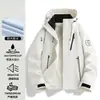 Chaqueta exterior de estilo similar a la marca Camel para primavera y otoño para mujer, chaqueta de una sola capa para personas petite, chaqueta de montañismo para parejas, tres en uno para hombre