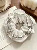 Elegantes Scrunchies de Encaje de la Fábrica Original, Ligas Versátiles para el Cabello, Scrunchies Grandes, Bandas para el Cabello