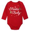 Ropa Navideña para Bebé Transfronteriza, Mameluco de Manga Larga, Body de Manga Corta, Diseños Impresos y Estampados por Calor, Navidad 2027