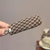 Pinza para el pelo de pato sin costuras de color café simple de verano para mujer, Pasador lateral, Pinza BB para flequillo, Accesorio para el cabello, Pinza para el pelo
