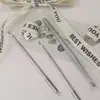 Empurrador de Cutícula Garfo em V Removedor Esfoliante de Cutícula Ferramenta de Cuidado com as Unhas de Aço Inoxidável de Fábrica