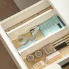 Divisores de Cajones Expandibles Ajustables, Organizador de Plástico Retráctil para Cocina, Tocador, Almacenamiento de Dormitorio