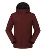 Chaqueta exterior a prueba de viento y resistente al frío, estilo unisex, logo personalizable, chaqueta de montañismo, venta directa en stock