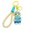 Chaveiro de Cachorrinho Cartoon da Bela Pingente de Boneca para Bolsa Feminina Fofo Casal Chaveiro Pendurado Pequenos Presentes