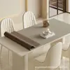 Kdm Jogo Americano Transfronteiriço Silicone Mesa de Escritório Mesa de Estudante Mesa de Escrita Proteção para os Olhos Antiescaldante Redondo Jogo Americano de Mesa Toalha de Mesa