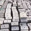Blocos de Ferro Ponderados para Estruturas de Treliça de Cimento, Cestas de Suspensão de 25kg Pesos para Plataforma de Concreto, Blocos de Ferro Fundido, Pesos Pesados de Plástico