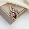 Broche Transfronterizo Nuevo de Alta Gama Lazo Insecto Flor Femenino Anti-Exposición Fijo Ropa Versátil Corsage