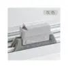 Cepillo Limpiador de Ranuras de Ventana Herramienta Limpiadora de Ranuras de Ventana Cepillo Limpiador de Ranuras de Ventana Cepillo para Barrer Ranuras de Puertas y Ventanas