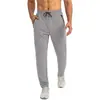 2026 Pantalones Casuales de Comercio Exterior Transfronterizo Nuevos Pantalones de Correr para Hombre Sueltos con Cordón Cintura Elástica Pantalones Largos Venta al por Mayor en Stock