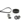 Kit de polea tensora de correa acanalada en V triangular apto para Audi K096PK1070 021903119G 022903119A
