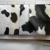 Pelúcia Tosquiada Tecido Tosquiado Estampado Corte Plano Pelúcia Curta Estampada Padrão Vaca Escovada Brinquedo Canil Têxtil para Casa