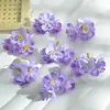 Accesorios decorativos transfronterizos de tres flores artificiales para decoración del hogar DIY, flores artificiales para Amazon, combinación de caja de flores fresca y elegante