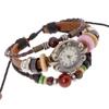 Nuevo reloj pulsera retro de cuero genuino venta directa de fábrica reloj pulsera de piel de vaca más vendido joyería de cuero