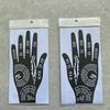 Plantilla Temporal de Tatuaje Pintada a Mano Herramientas de Inyección de Tinta Henna Indio Jugo de Tatuaje Hueco Tatuaje Semi-permanente Herbal