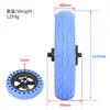 Accesorios Universales para Patinete Eléctrico M365Pro/Pro2 Llanta Sólida de Color Rueda de Panal Absorbente de Impactos + Buje