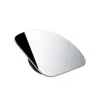 Espejo retrovisor de coche espejo de punto ciego 360 grados Espejo retrovisor de coche de cristal, ultra claro, gran angular, espejo de asistencia para marcha atrás