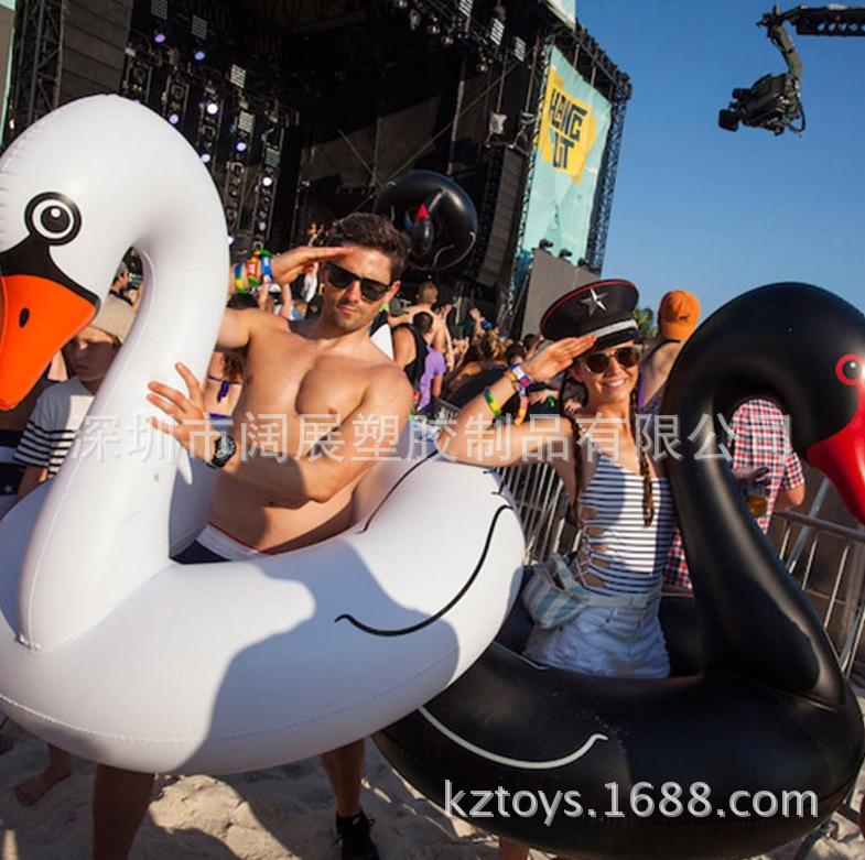 黑天鹅游泳圈 (4)