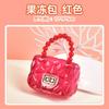 Novo creme das crianças saco de plástico saco de mensagens DIY handmade messenger saco de material Internet celebridade menina bonito saco de brinquedo