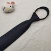 Cremallera Ancha de 8 cm Corbata de Lazo Hilo Rayado Teñido en Hilo Sin Nudos Estilo K Fácil de Tirar Ropa Formal de Negocios Novio Boda